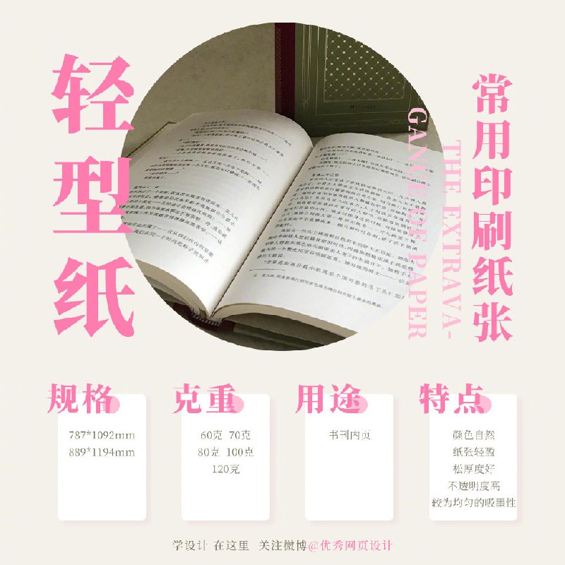 9種常見的印刷紙張分類！設(shè)計(jì)師一定要了解